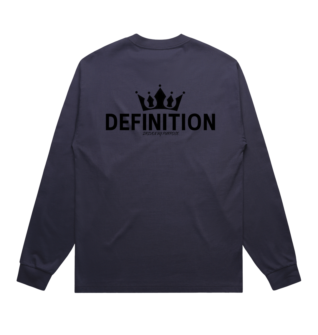 Midnight Blue Printed T-shirt Back