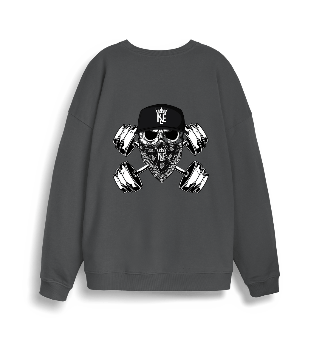 Anthracite Printed Sweater