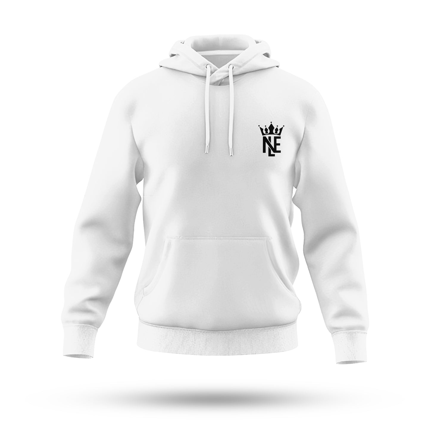 Mens White StrengthCamp Hoodie