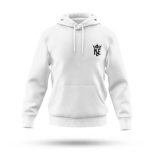 Mens White StrengthCamp Hoodie