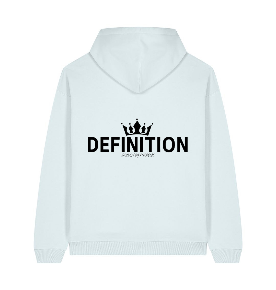 Blue Ice Printed Hoody