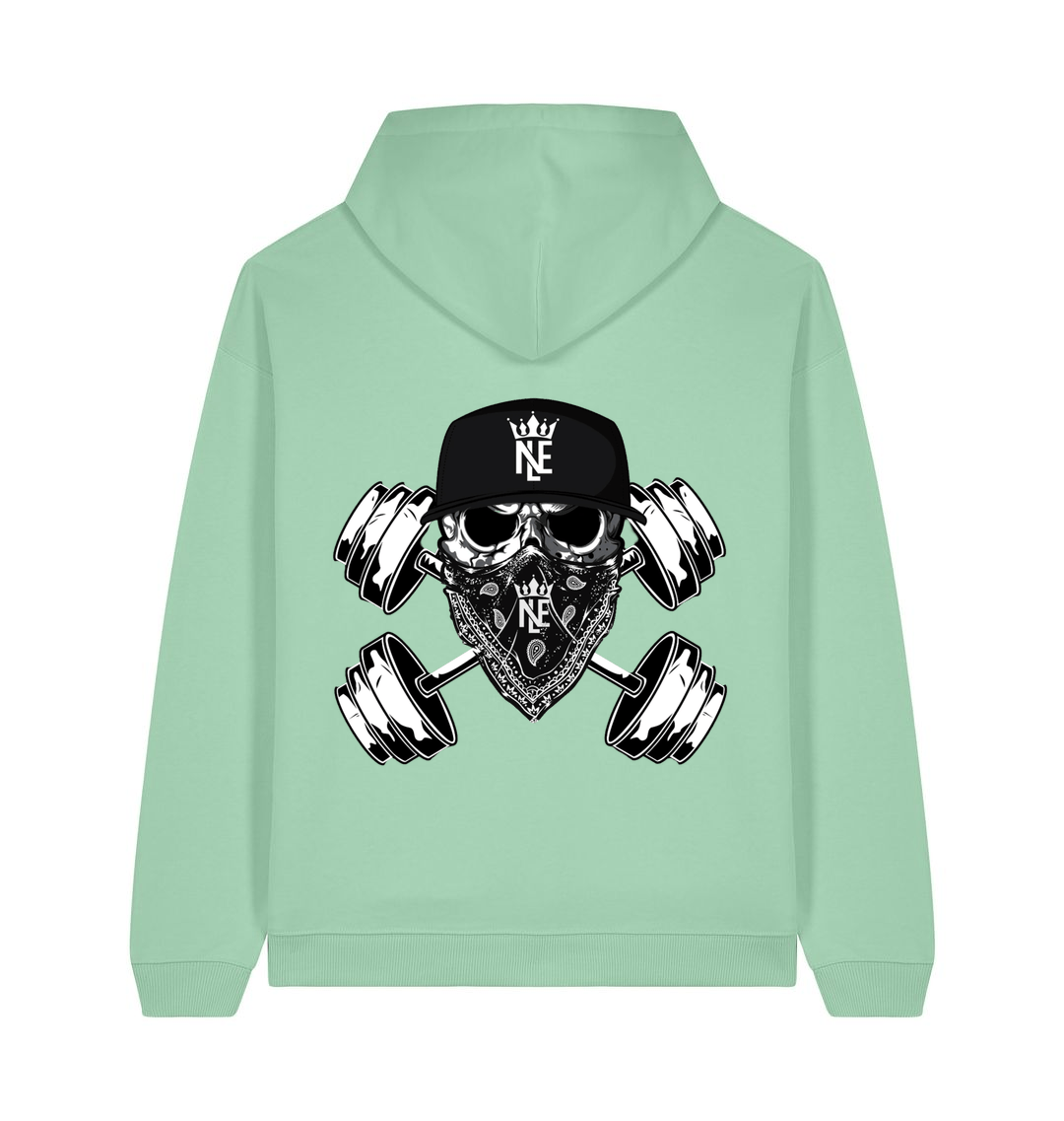Misty Jade Printed Hoody