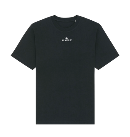 Black Printed T-shirt Front