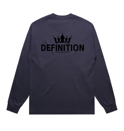 Midnight Blue Printed T-shirt Back