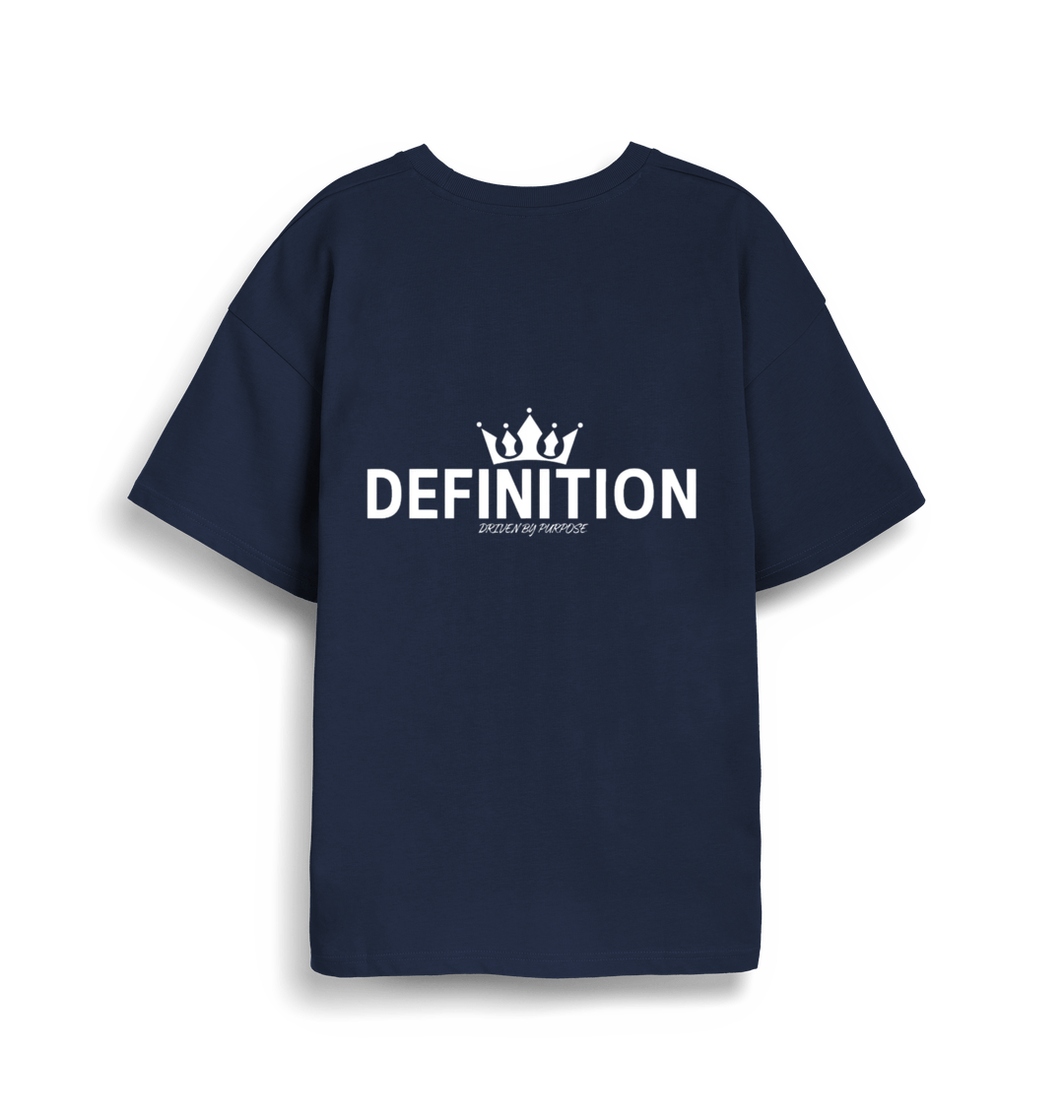 French Navy Printed T-shirt