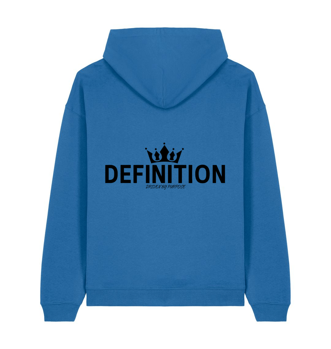 Mindful Blue Printed Hoody