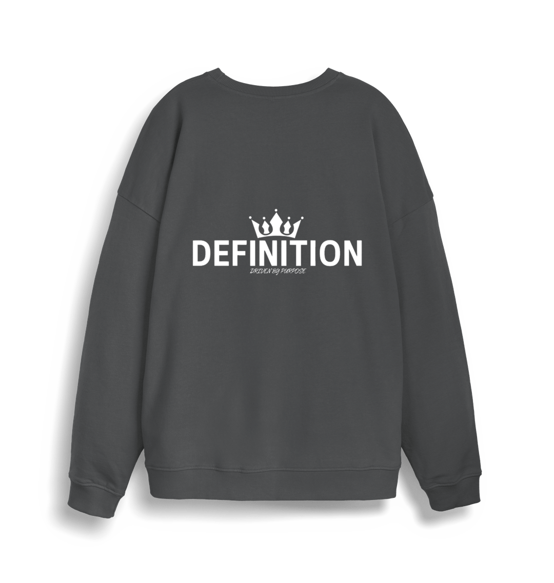 French Navy Printed Sweater