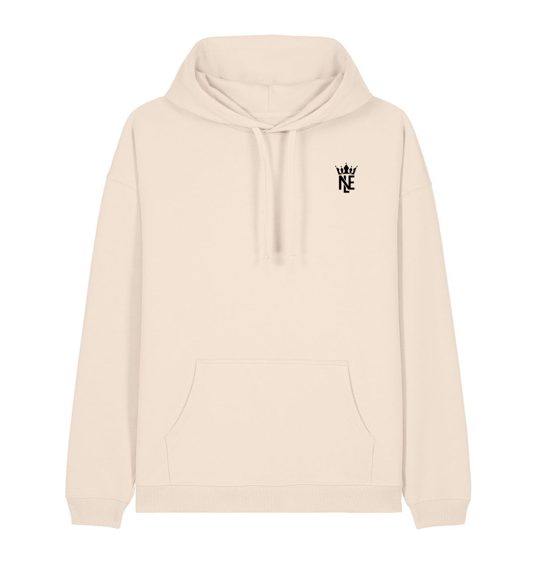 Cream Printed Hoody