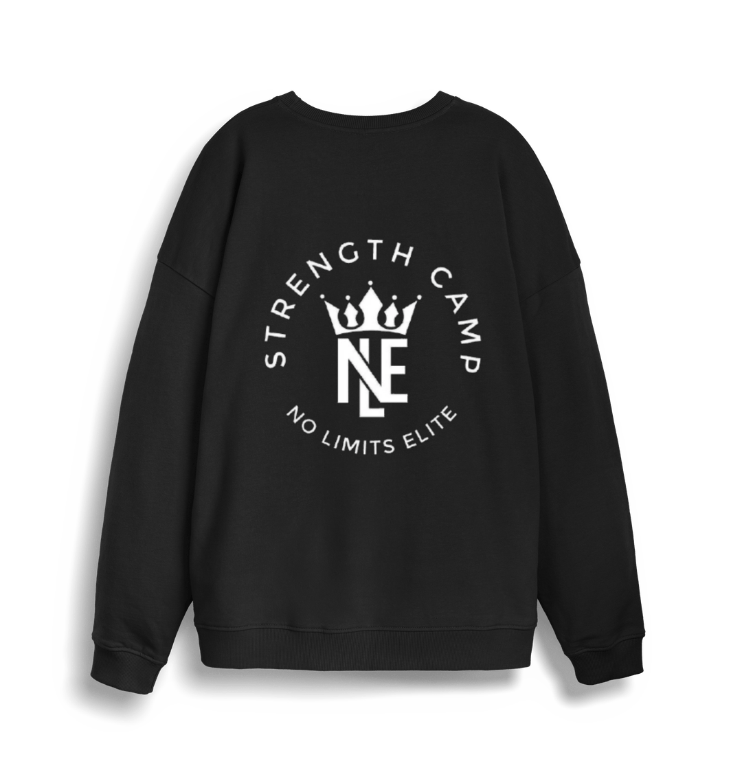 Black Printed Sweater