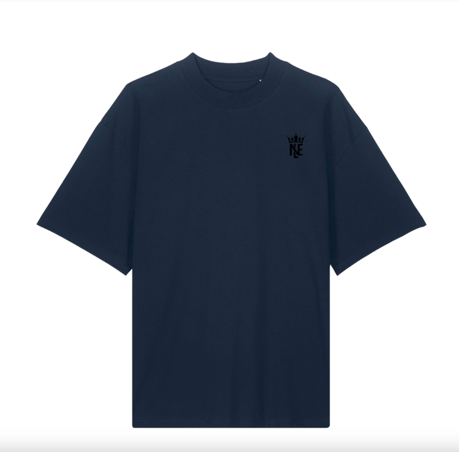 French Navy Printed T-shirt