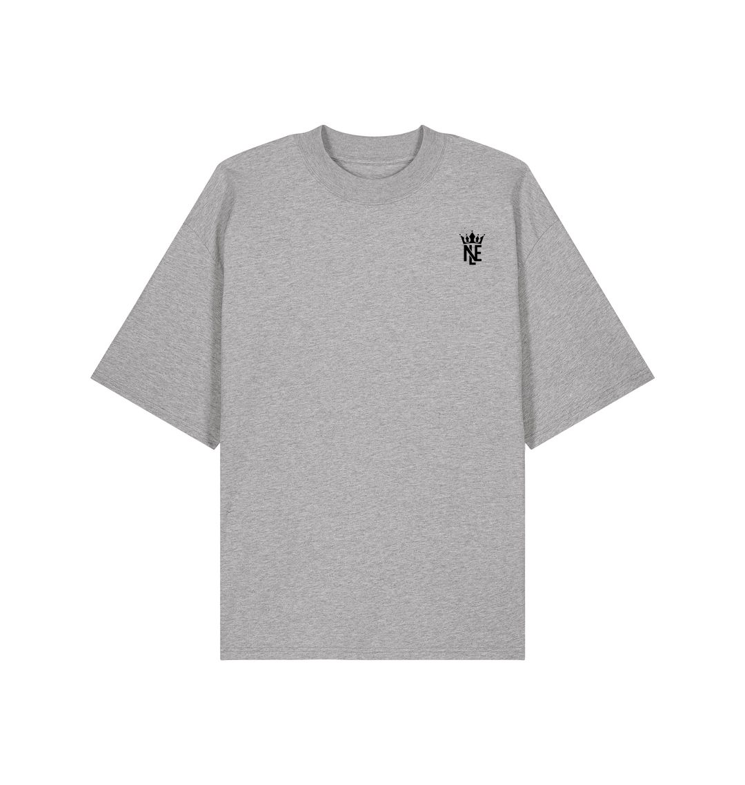Heather Grey Printed T-shirt