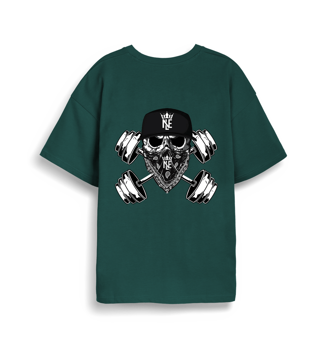 Glazed Green Printed T-shirt