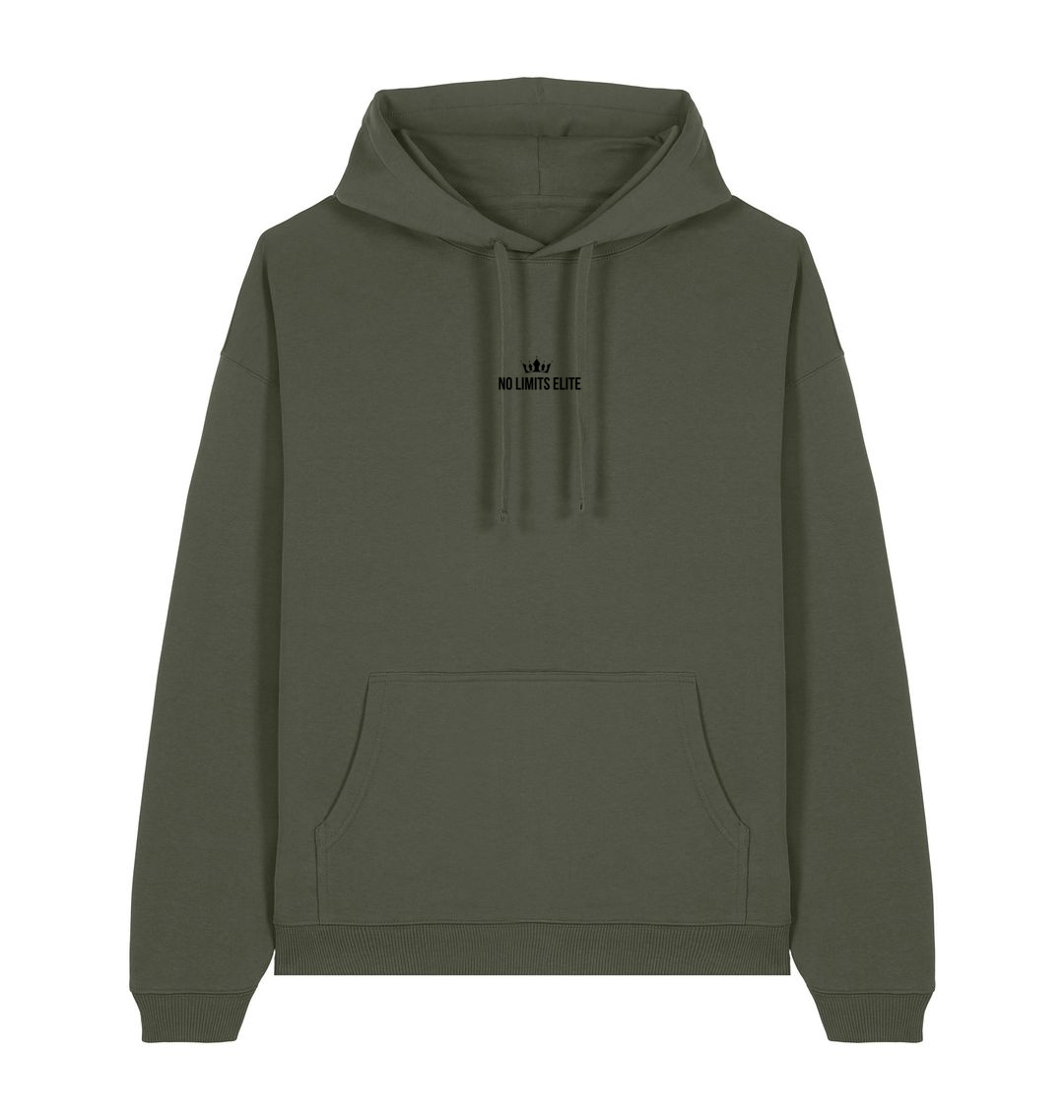 Khaki Printed Hoody