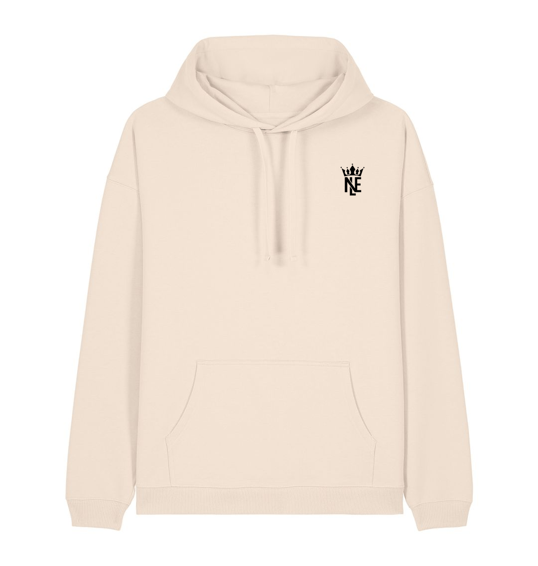 Cream Printed Hoody