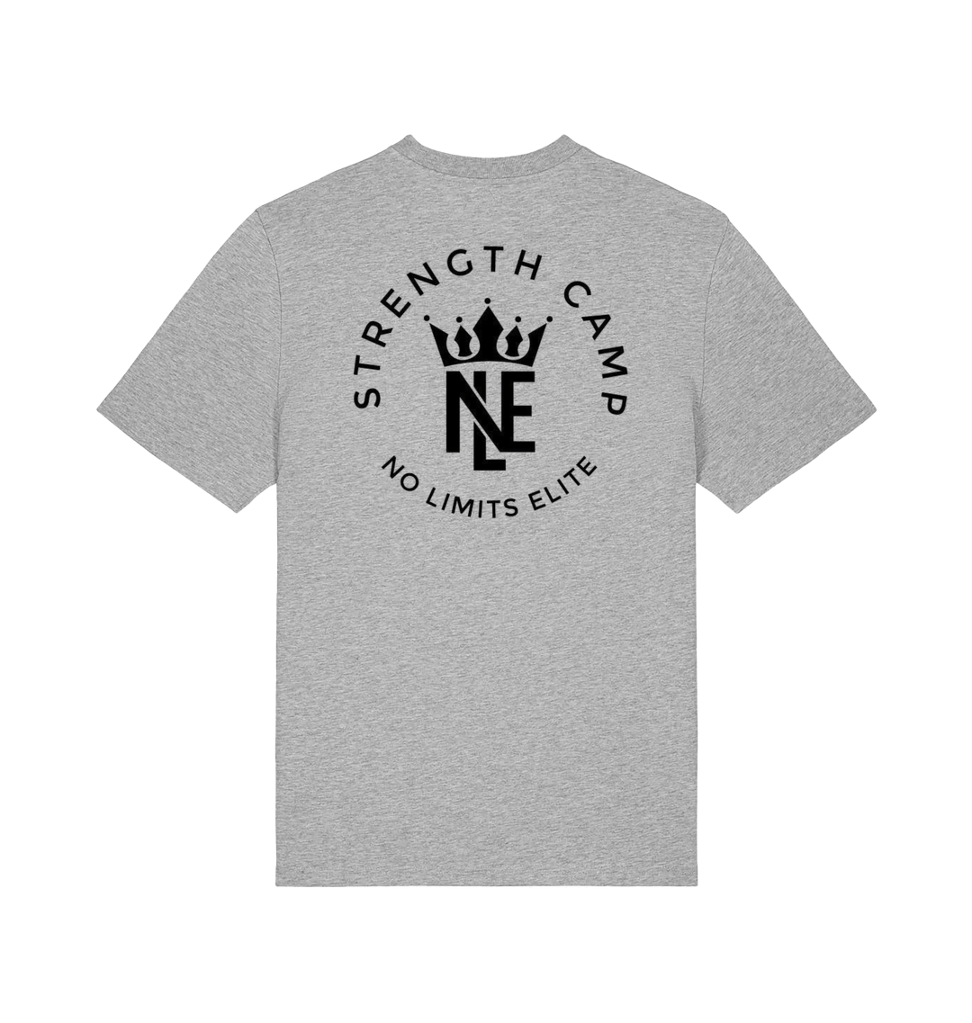 Heather Grey Printed T-shirt