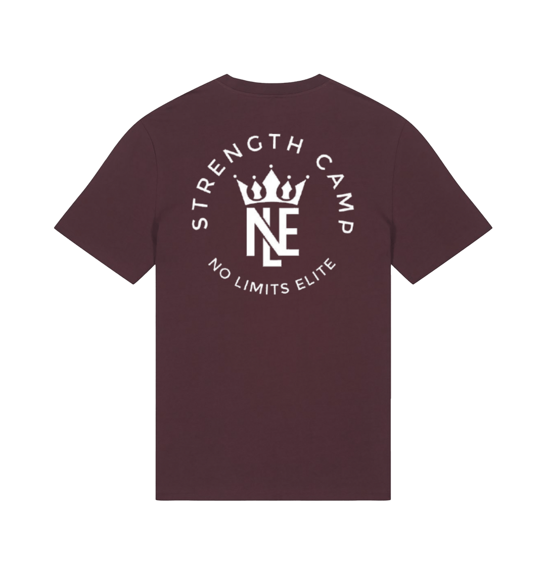 Red Brown Printed T-shirt