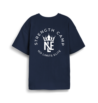 French Navy Printed T-shirt