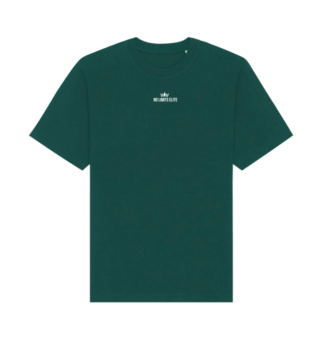 Glazed Green Printed T-shirt Front