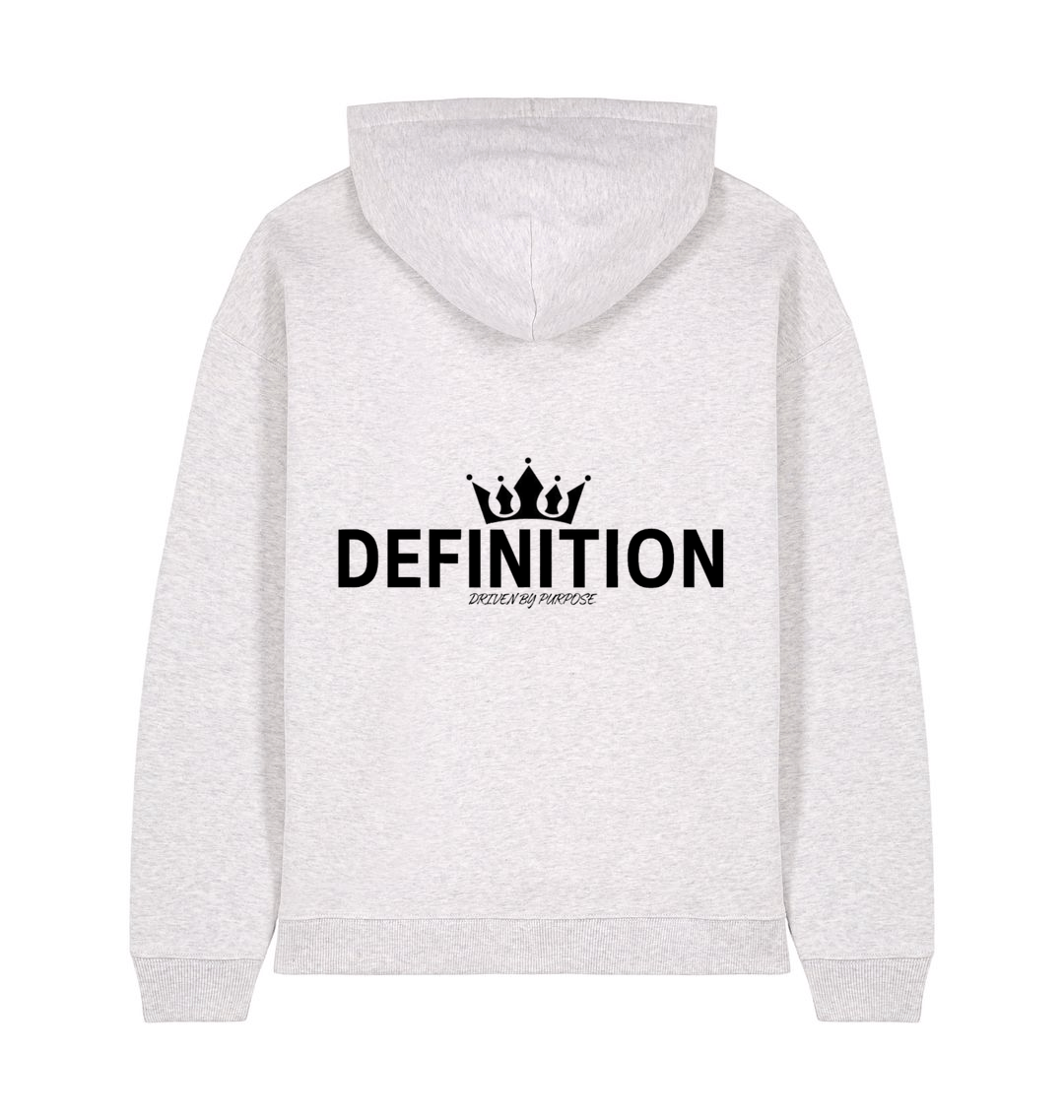 Blue Ice Printed Hoody