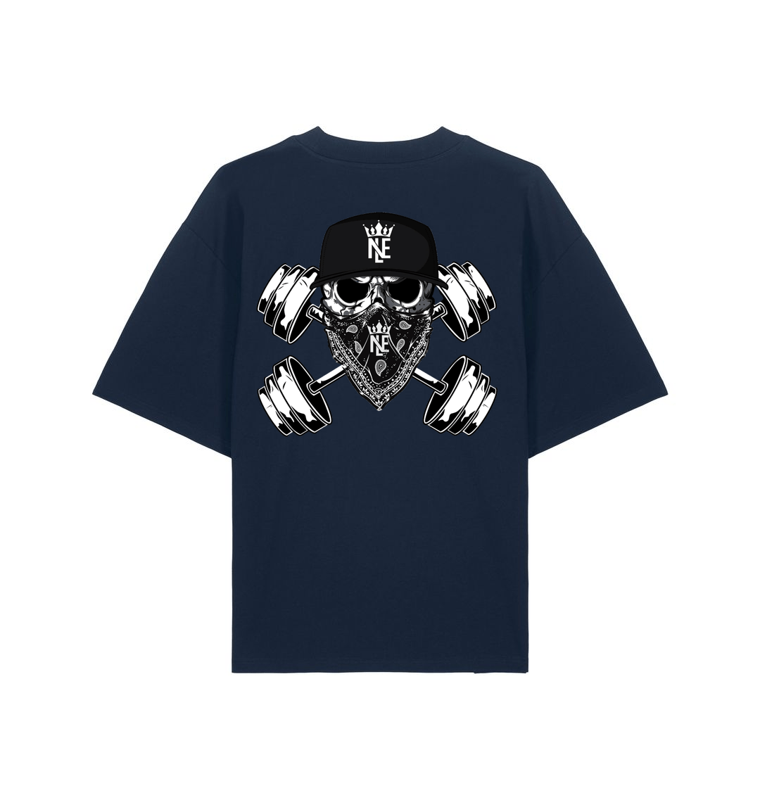 French Navy Printed T-shirt
