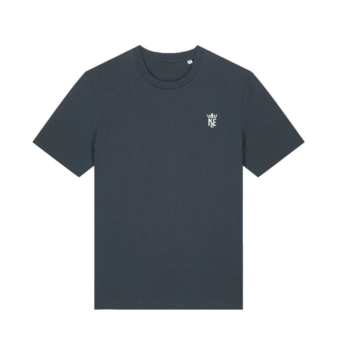 India Ink Grey Printed T-shirt